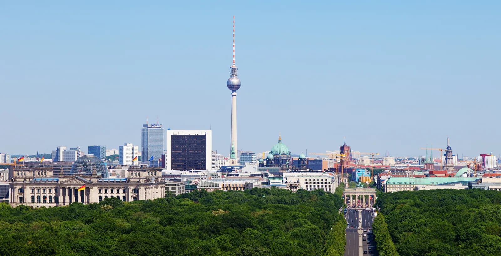 Stadtansicht von Berlin