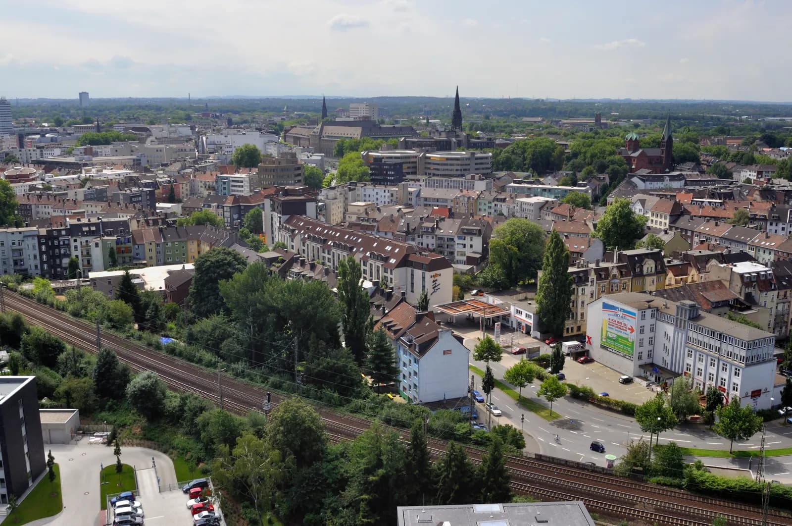 Stadtansicht von Bochum