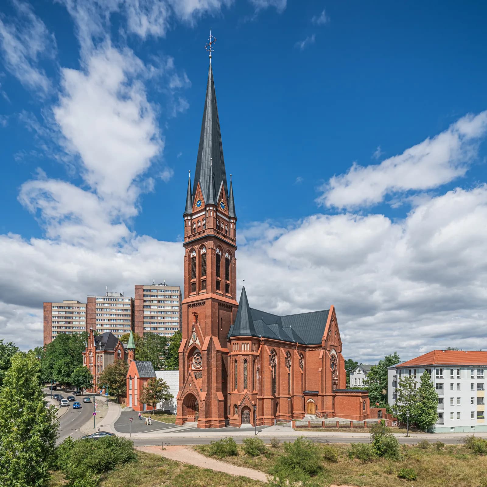 Stadtansicht von Frankfurt (Oder)