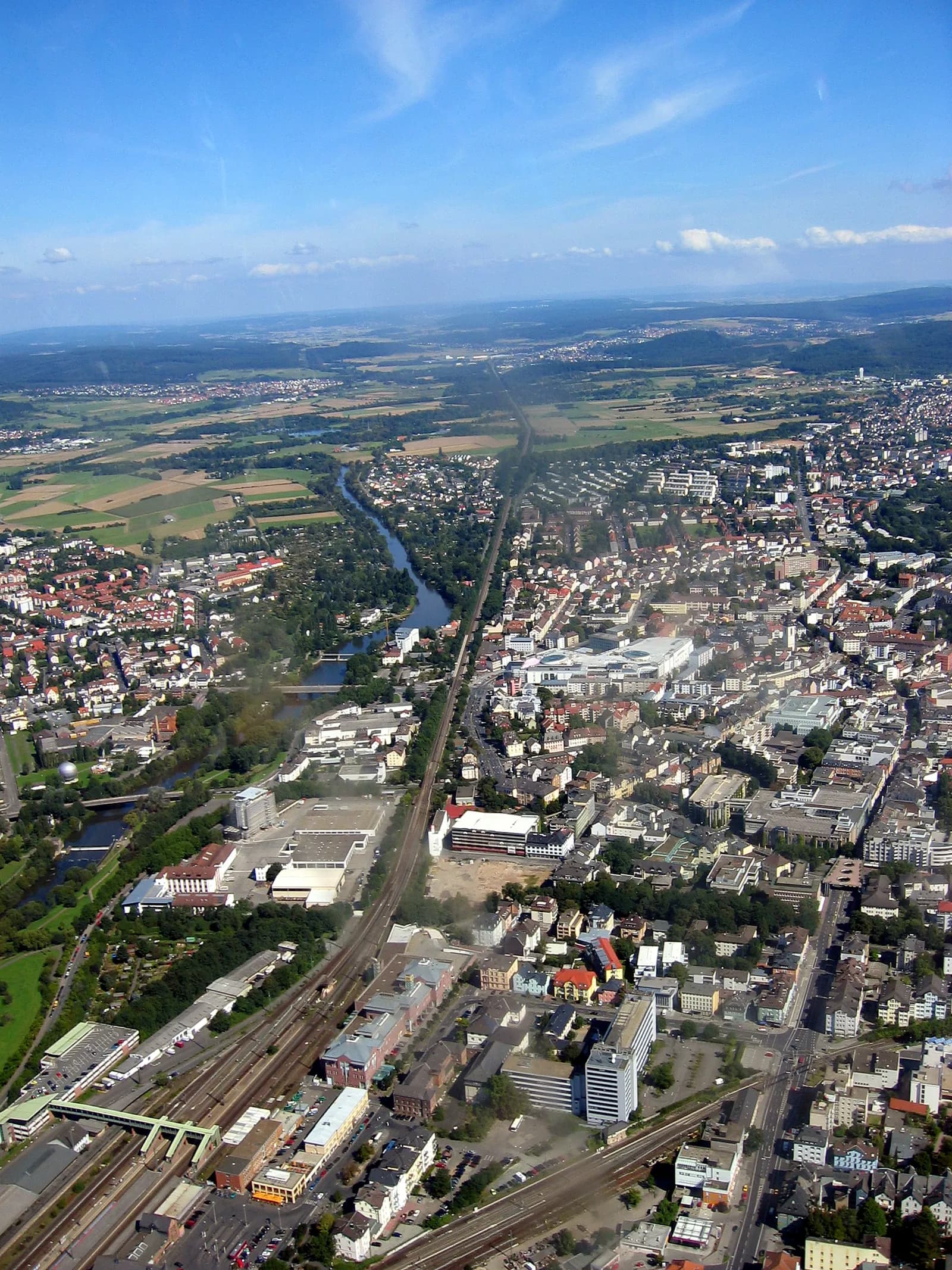 Stadtansicht von Gießen