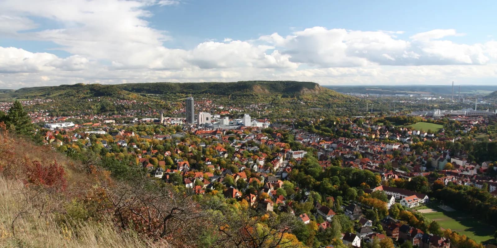 Stadtansicht von Jena