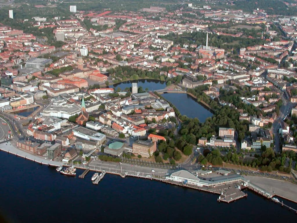 Stadtansicht von Kiel