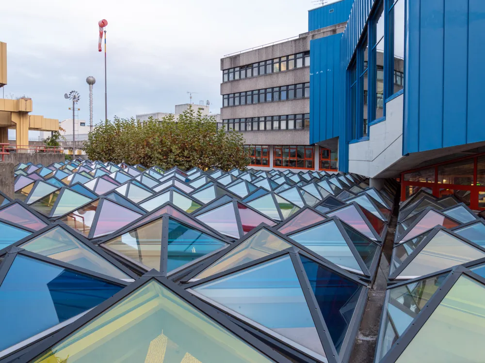 Glaspyramidendach Universität Konstanz () — Konstanz