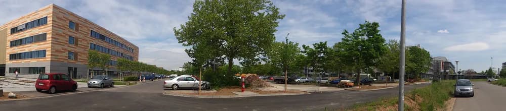Uni mainz neubau panorama — Mainz