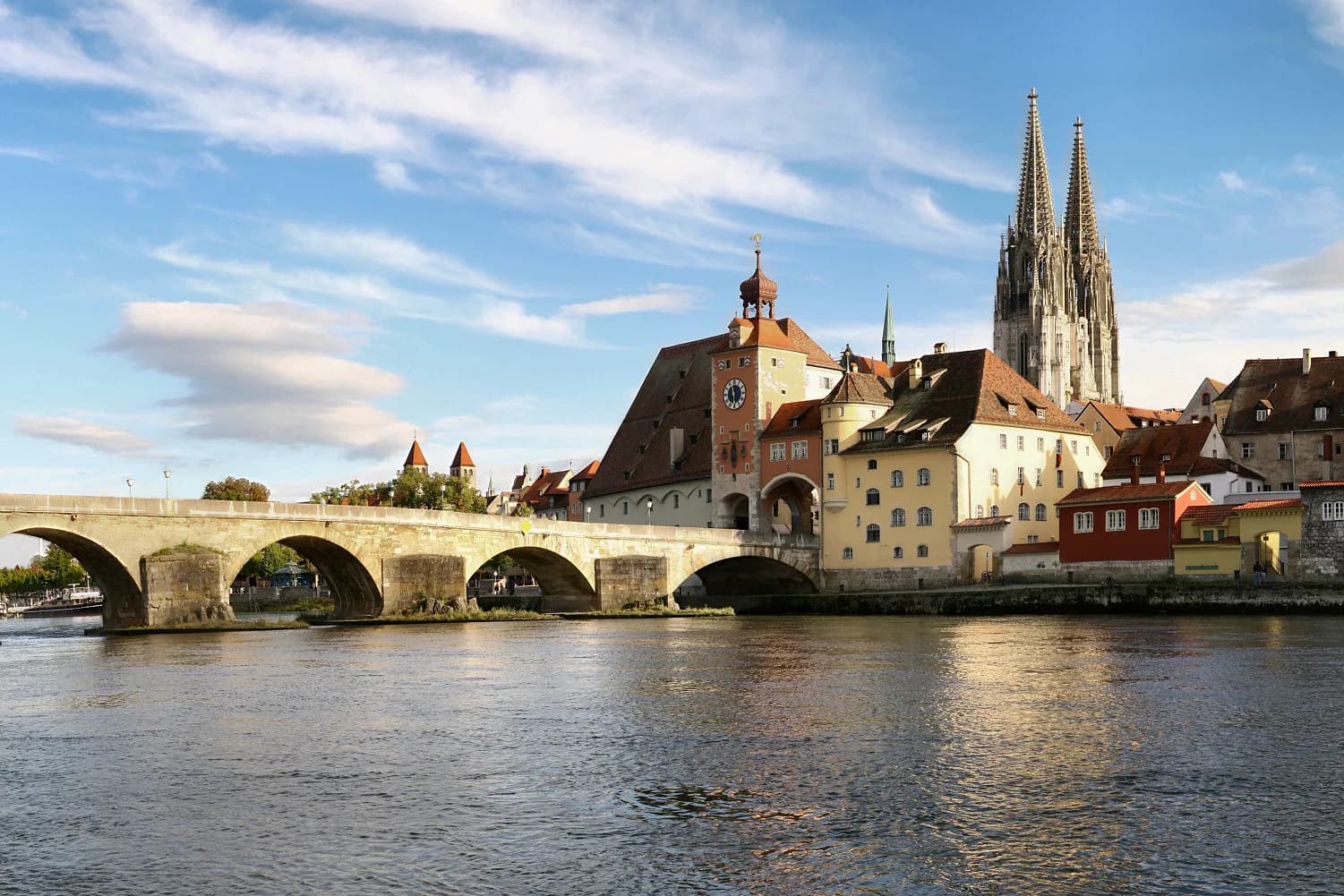 Stadtansicht von Regensburg