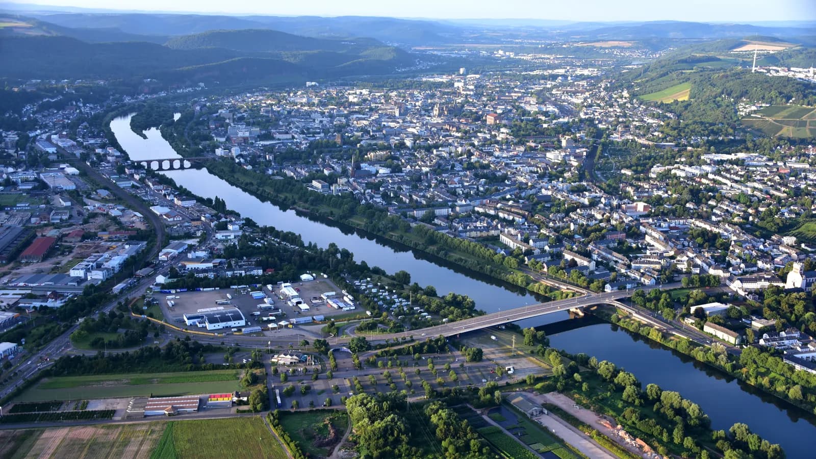 Stadtansicht von Trier