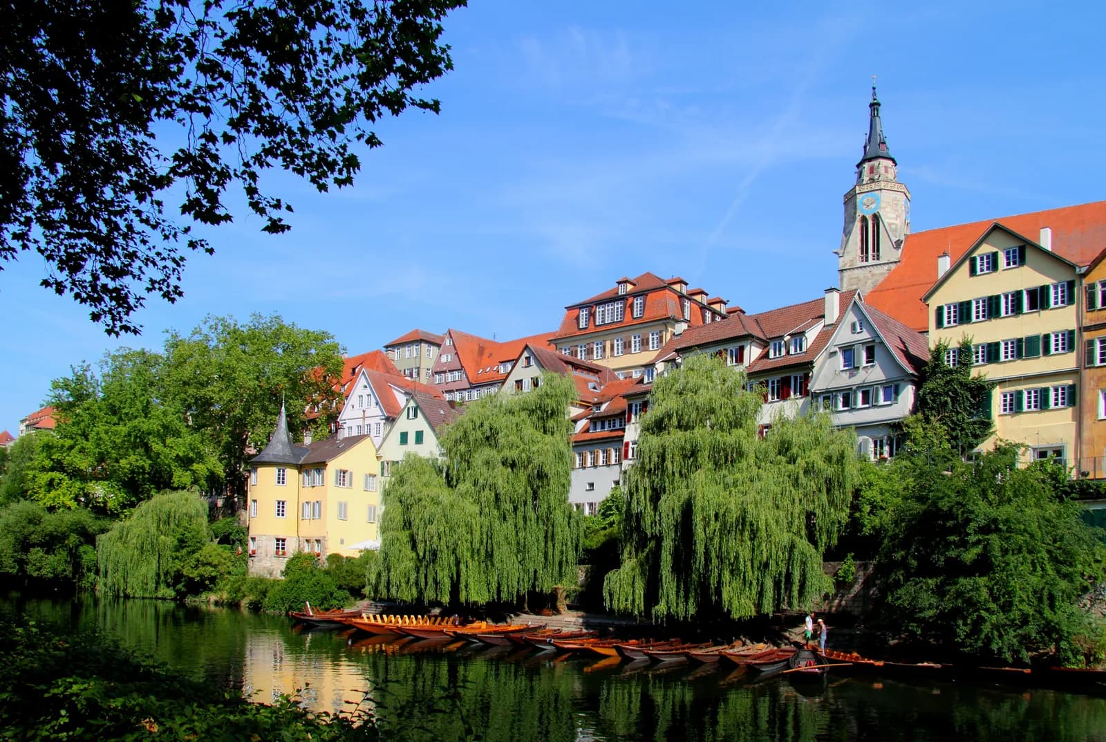 Stadtansicht von Tübingen