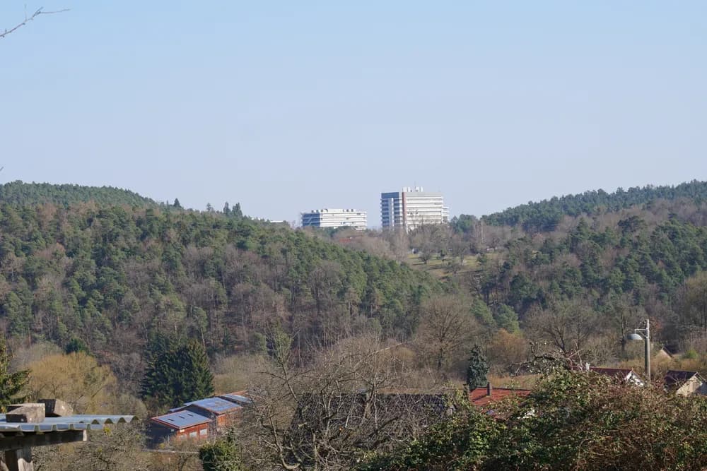 Universität auf der Morgenstelle Tübingen von Hagelloch aus — Tübingen