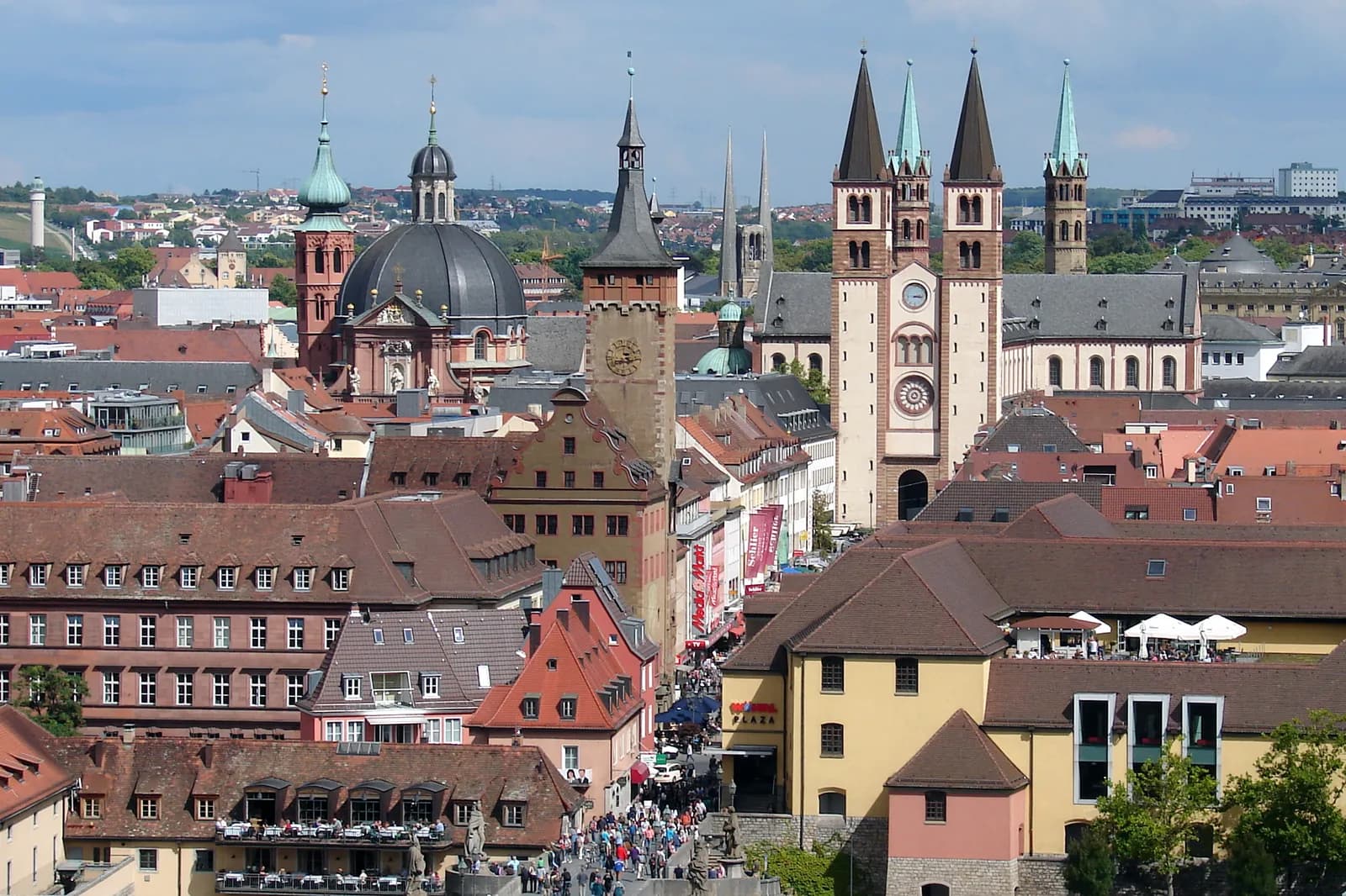 Stadtansicht von Würzburg