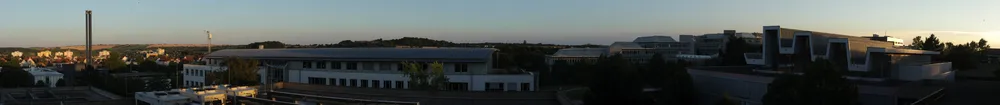 Evening panorama at the Hubland campus - panoramio - Björn S. (2) — Würzburg